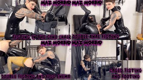 Extreme Double Anal Fisting And Piss Enema P Ft Latex Mistress Ae Maz Morbid Maz Morbid