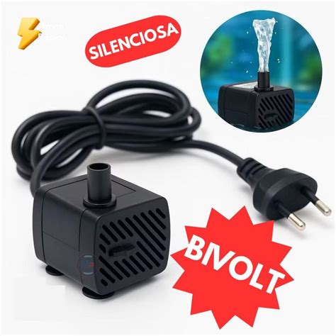 Bomba Para Aquario De 20 Litros - Bomba de Água Submersa ~ Bomba para Aquário ~ Bomba para fonte ...