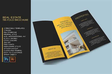 Pamphlet Template Psd | PDF Template