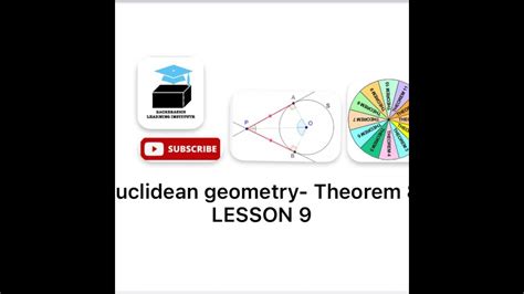 Euclidean Geometry Theorem 8 Grade 11 Lesson 9 Youtube