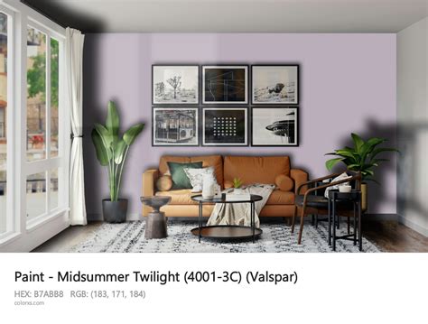 Valspar Midsummer Twilight C Paint Color Codes Similar Paints