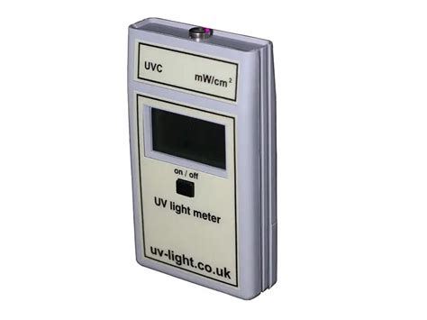 Uvc Irradiance Meter For Process Monitoring