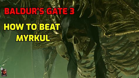 Baldur S Gate 3 Patch 7 Boss Guide Bg3How To Beat Ketheric Myrkul