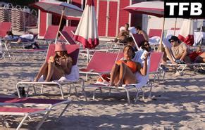 Anastasia Karanikolaou Stassi Shows Off Her Curves In A Bikini On The Beach In Miami Aznude