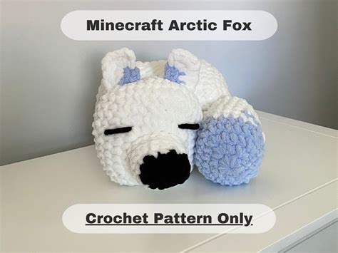 Minecraft Arctic Fox Crochet Pattern Crochet Pattern Arctic Fox