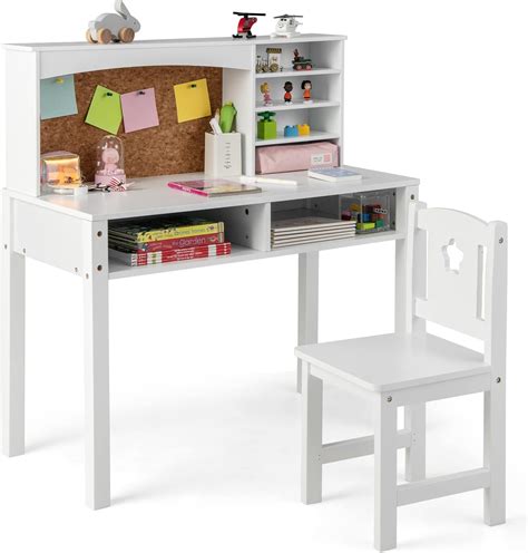amazoncom kidkraft wooden study desk  children  chair