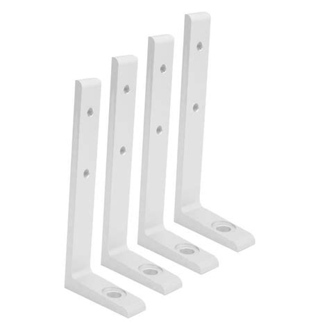 HURRISE Lot de 4 Supports d angle en Aluminium L Forme Équerre Renfort