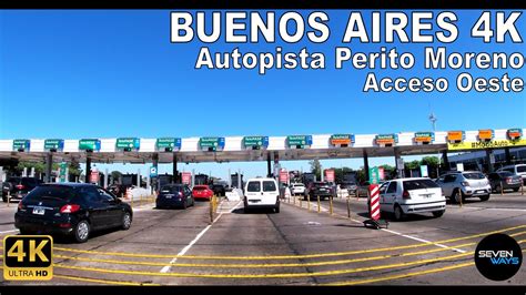 K Buenos Aires Autopista Perito Moreno Acceso Oeste Ruta P