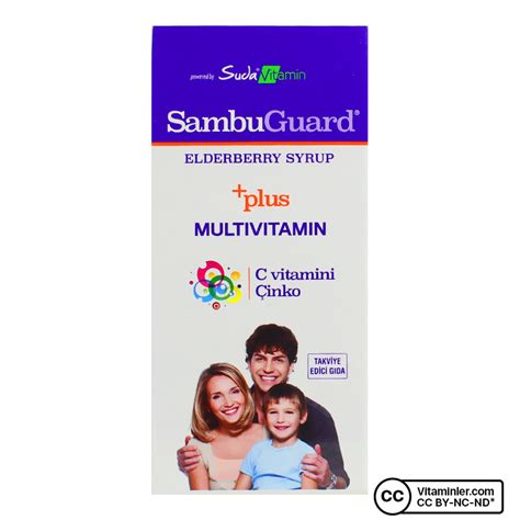 Suda Vitamin Sambuguard Şurup 120 mL Vitaminler