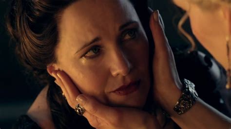 Viva Bianca And Lucy Lawless Lesbian Kiss Spartacus Vengeance LesMedia