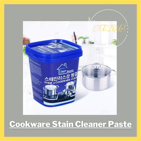 Multi Purpose Cleaner Paste For Oven Cookware Kitchen Utensils