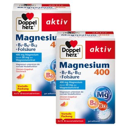 Doppelherz Magnesium B B B Fols X St X St Online