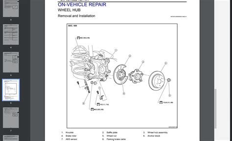 Rear Wheel Bearing Brake Torque Specs Nissan Altima Forum