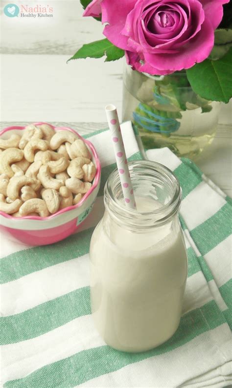 Homemade Cashew Milk Recipe