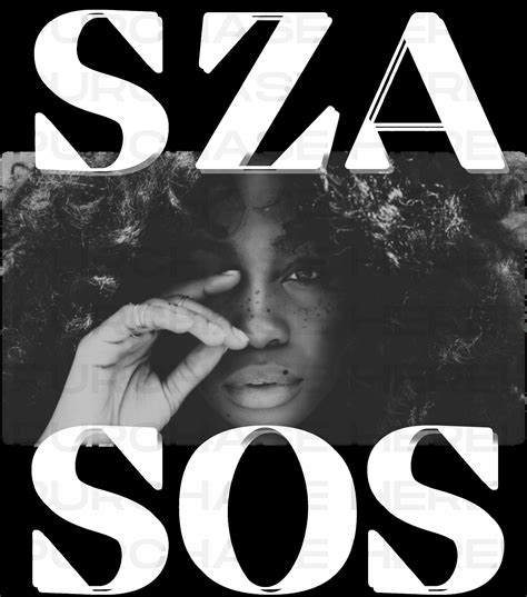 Sza Sos Png Download Transparent Etsy