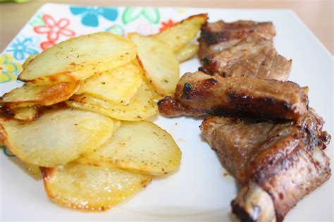 Costillas Con Patatas Receta Tradicional Canaria Mil Recetas