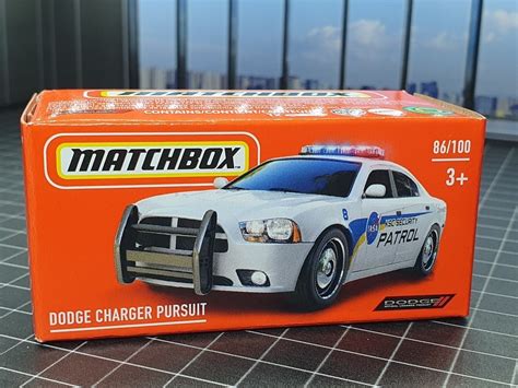 Dodge Charger Pursuit 164 Matchbox Power Grab 2022 N°86100 Minicars Collection