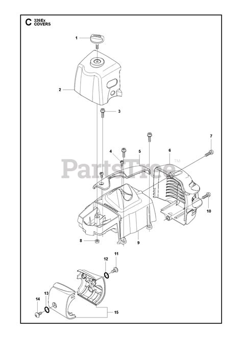 Husqvarna 326 Ex Husqvarna Handheld Edger Original Cover Parts Lookup With Diagrams Partstree