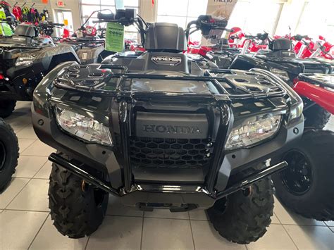 New 2023 Honda FourTrax Rancher ES | ATVs in Kaukauna WI | 900643 Black Forest Green