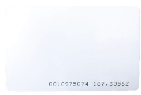 Карта Em-Marine ISO 0,76 мм с нумерацией