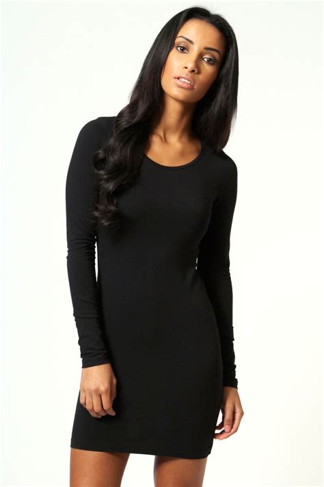 Long Sleeve Bodycon Dress At Tabitha Abernathy Blog