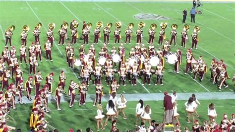 Tusk Trojan Marching Band ASU At USC 10 01 2016 Post Game YouTube