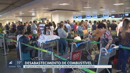 Greve Dia Df Tem Corrida A Postos Voos Cancelados Bloqueio De