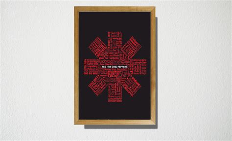 Quadro Red Hot Chili Peppers Elo Produtos Especiais