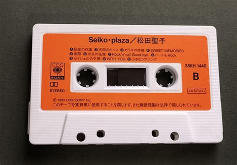 Yahooオークション 松田聖子 Seiko・plaza カセットテープ 歌詞カー