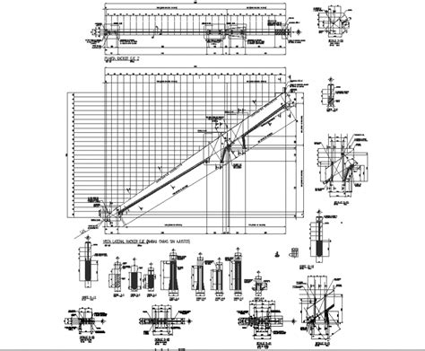 Football Stadium Bleachers Prefabricated Plan Detail Dwg File Cadbull