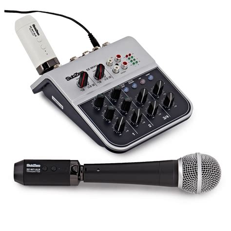 SubZero Wireless XLR Microphone System at Gear4music