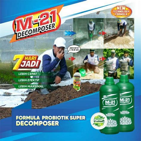 Jual M21 Decomposer 1L Anti Septik Untuk Mengurai Kotoran Shopee