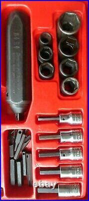 Used Hand Tools Snap On Tools Drive Piece Impact Driver Set