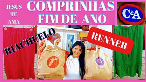 Comprinhas De Final De Ano Renner Riachuelo C A Youtube