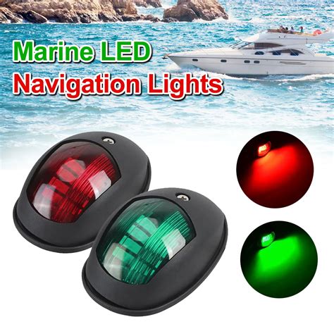 Luces Led De Advertencia Para Yate Luz De Navegaci N Para Barco Montaje