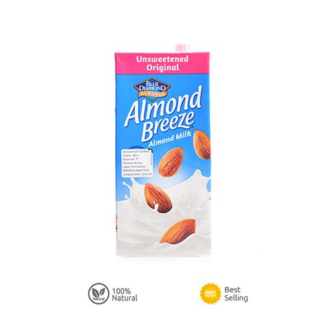 Jual Blue Diamond Almond Breeze Milk Unsweetened Original 946 Ml