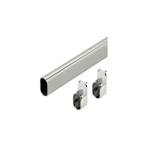 volo stainless steel oval closet rod wardrobe hanger rod rod