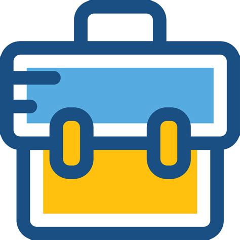 Briefcase Bag Vector SVG Icon SVG Repo