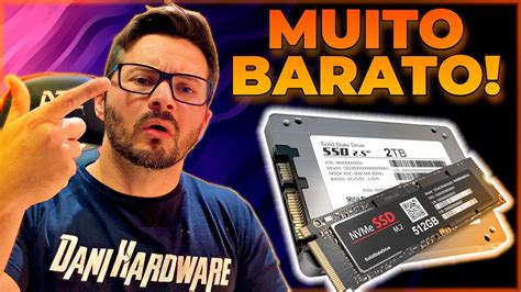 SSD Mais Barato Para Notebook Ou Pc SSD Custo Beneficio 2022 YouTube