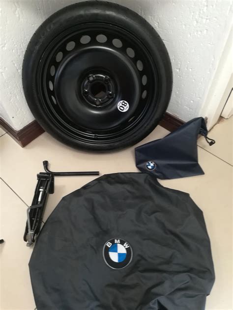 Bmw F30 19 Inch Space Saver Biscuit Spare Wheel With Tools And Storage Cover Junk Mail