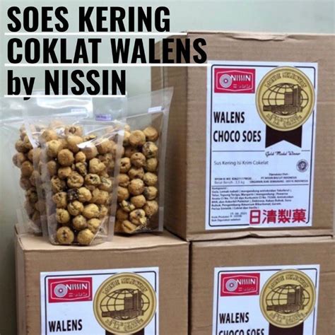 Jual Walens Choco Soes Nissin Kg Sus Coklat Kiloan Soes Chocolate