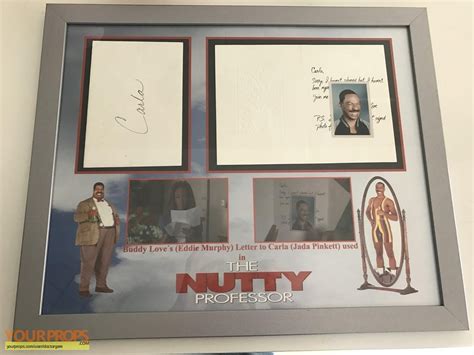 The Nutty Professor Buddy Love´s (Eddie Murphy) letter to Carla (Jada ...