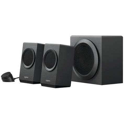 Logitech Z Speaker System W Rms Black Hz To