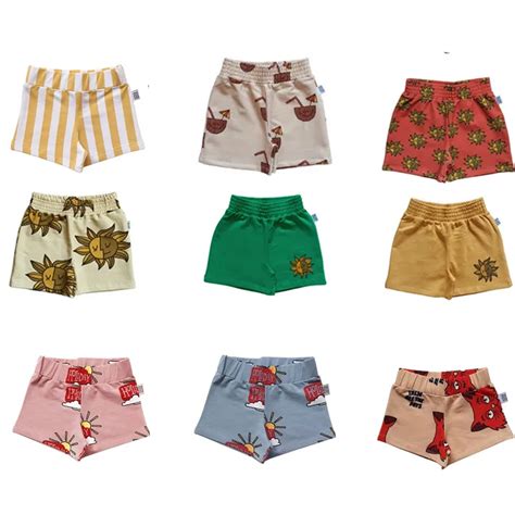 Children Shorts One Day Brand Kids Summer Cotton Boys Brand Knee Length