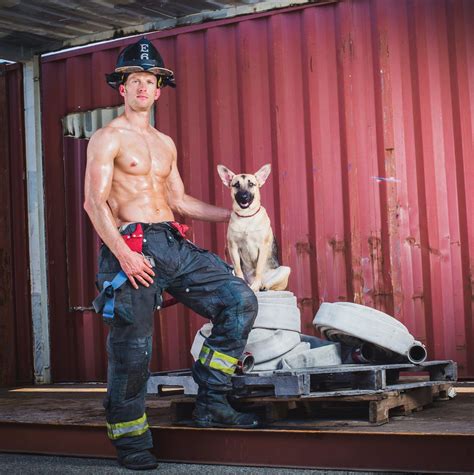 Hot Firemen Calendar Shoots Do Save Puppies! - Instinct Magazine