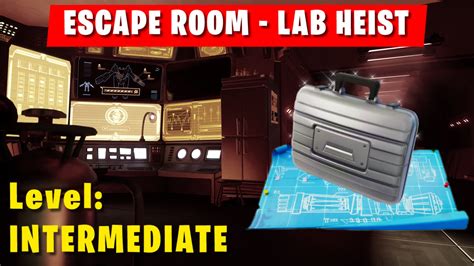 Escape Room Lab Heist 2733 8566 8937 Von Ferdamaps Fortnite