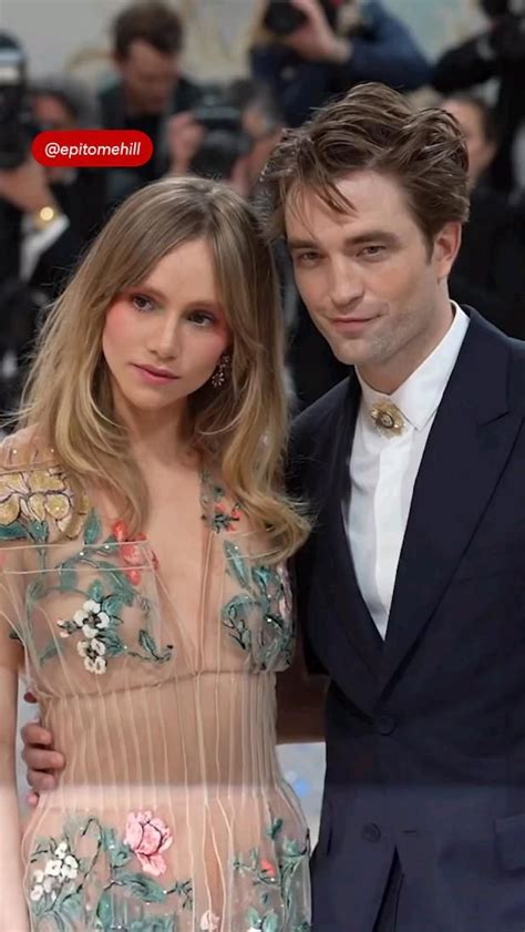 Robert Pattinson and Suki Waterhouse at MetGala2023. | Robert pattinson ...