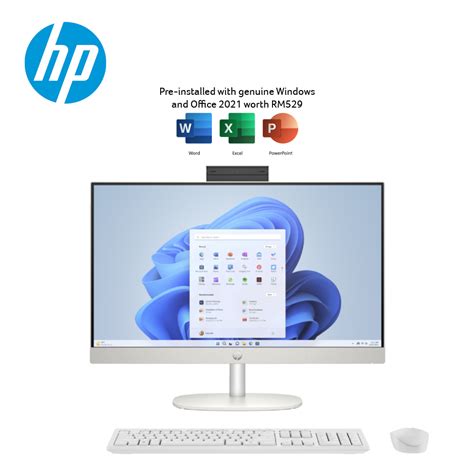 HP AIO 24 Cr0025D All In One Desktop Shell White I5 1335U 8GB RAM