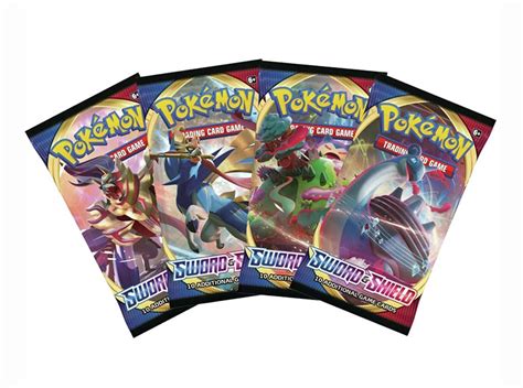 PokÉmon Booster Pack English Sword And Shield Base Set