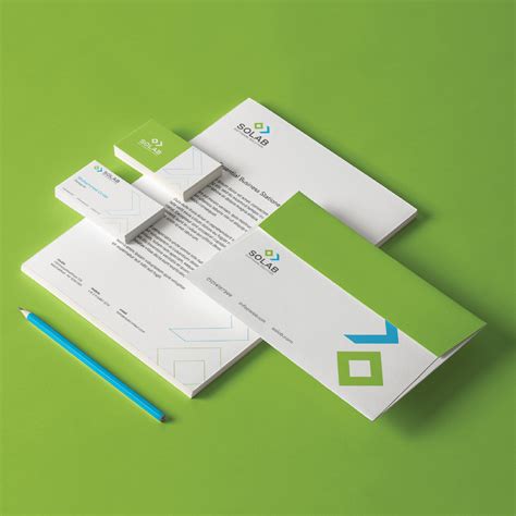 SOLAB software solution brand on Behance